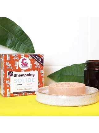 Lamazuna Tuhý šampon pro normální vlasy s habešským olejem (70 g)