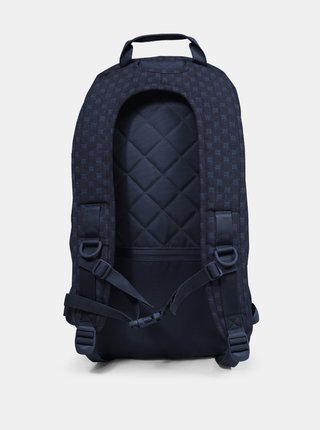Tmavě modrý vzorovaný batoh Eastpak