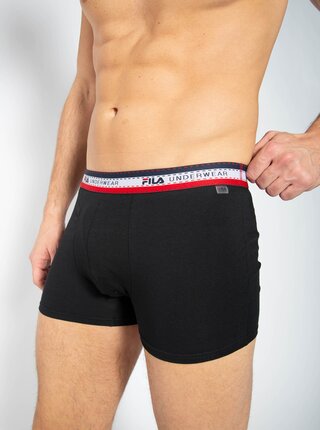 Černé boxerky FILA