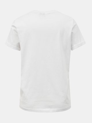Bílé basic tričko VERO MODA Paula