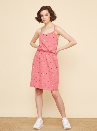 Ružové vzorované šaty ZOOT Baseline Rosemary