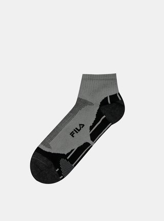Sada tří párů šedých dámských ponožek FILA