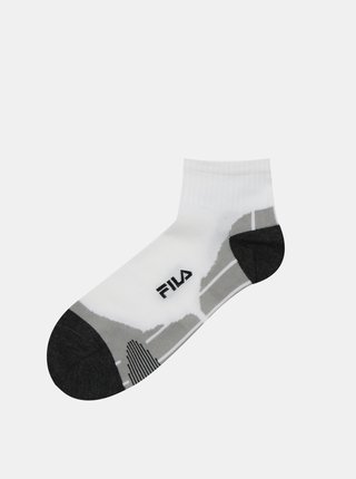 Sada troch párov bielych dámskych ponožiek FILA