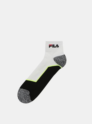 Sada dvou párů bílých dámských ponožek FILA