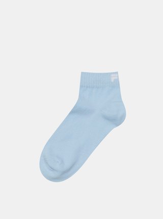 Sada tří párů dámských ponožek v bílé a modré barvě FILA