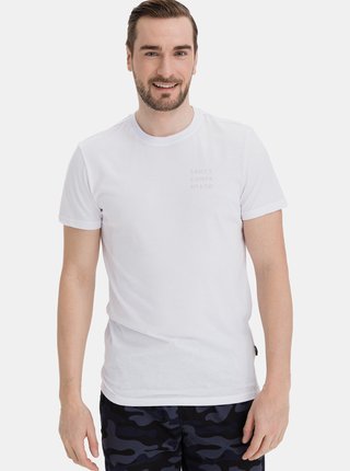 Bílé pánské tričko SAM 73