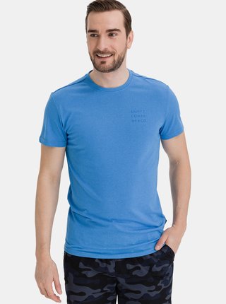 Modré pánské tričko SAM 73
