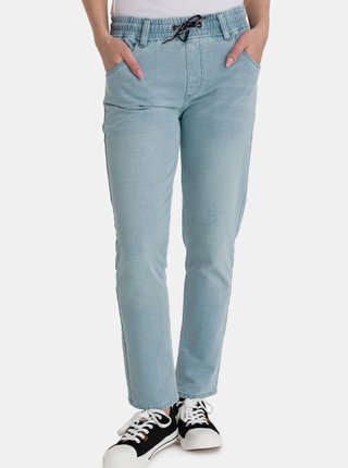Světle modré dámské straight fit džíny SAM 73