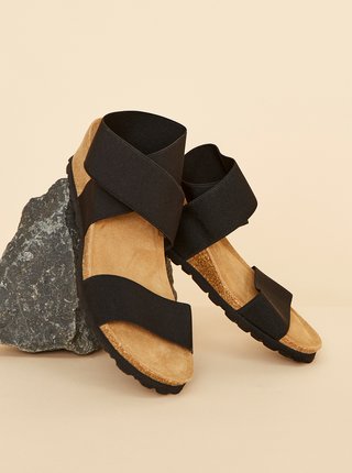 Černé dámské sandálky OJJU