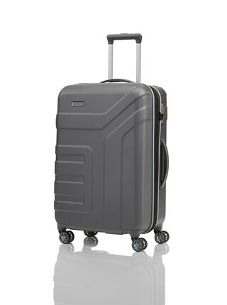 Cestovní kufr Travelite Vector 4w M Anthracite