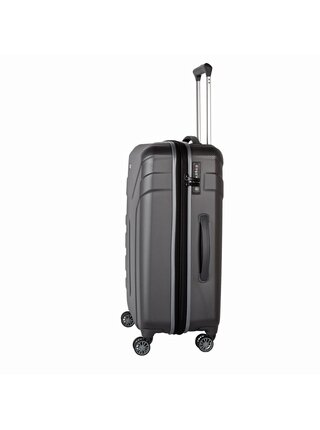 Cestovní kufr Travelite Vector 4w M Anthracite