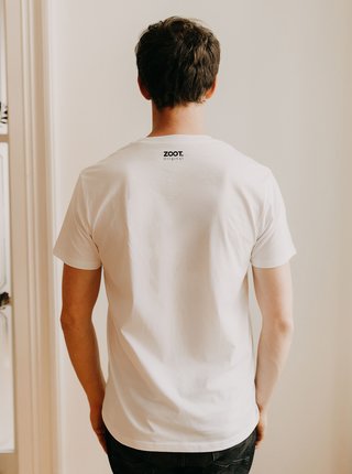 Biele pánske tričko ZOOT Original Cloud devadesátek