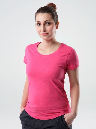 Růžové dámské tričko LOAP