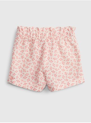Růžové holčičí dětské kraťasy utility shorts