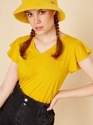 Žluté dámské tričko ZOOT Baseline Ariana