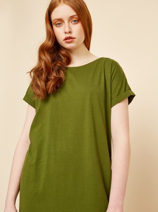 Zelené basic šaty ZOOT Baseline Seraphina