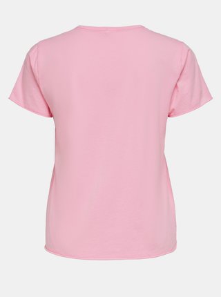 Růžové basic tričko ONLY Fruity
