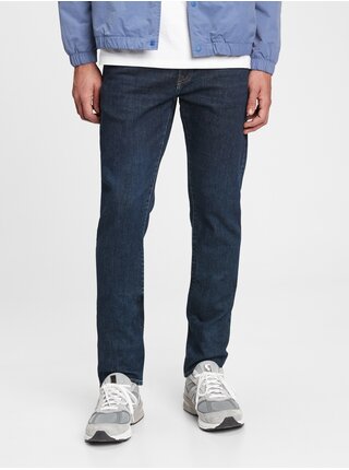 Tmavě modré pánské džíny GAP Flex slim jeans with Washwell
