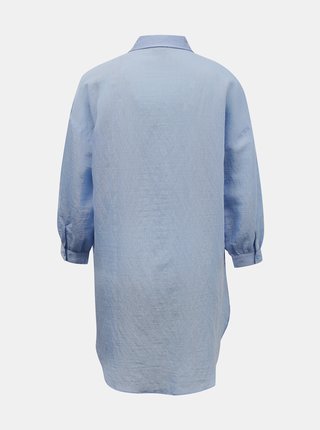 Modré pruhované košilové šaty Jacqueline de Yong Dina