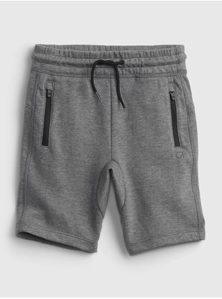 Šedé klučičí dětské kraťasy gapfit fit tech pull-on shorts GAP