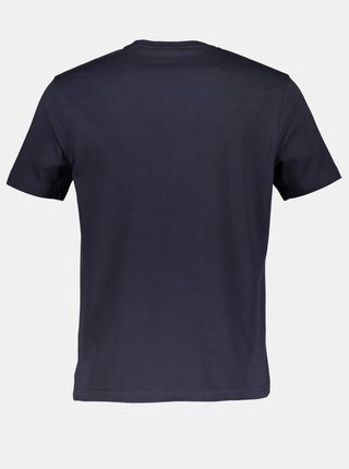Tmavě modré pánské basic tričko LERROS