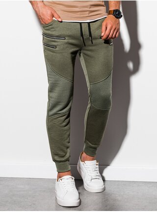 Pánske tepláky P900 - khaki