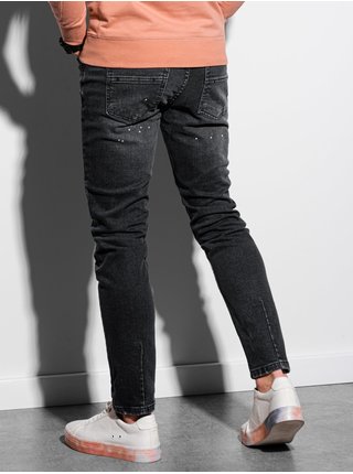 Pánske riflové nohavice P936 - čierna