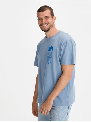 Modré pánské tričko GAP Logo easy breezy t-shirt