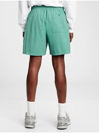 Zelené pánské kraťasy 6 nylon volume easy shorts 