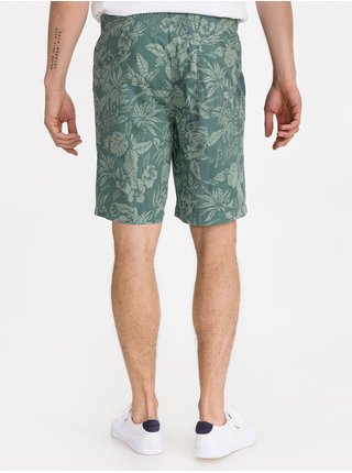 Zelené pánské šortky print easy shorts GAP