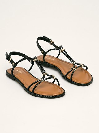 Čierne dámske sandále ALDO Qilinna