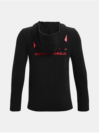 Mikina Under Armour UA RIVAL TERRY FZ HOODIE - černá