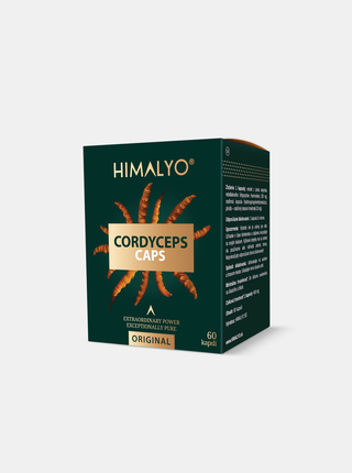 Přírodní extrakt ze vzácné houby Cordyceps sinensis Himalyo Cordyceps Caps (60 kapslí)
