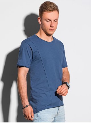 Pánske tričko bez potlače S1378 - námornícka modrá