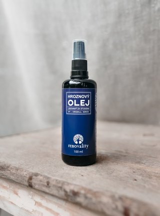 Hroznový olej pro mastnou a aknózní pleť RENOVALITY (100 ml)