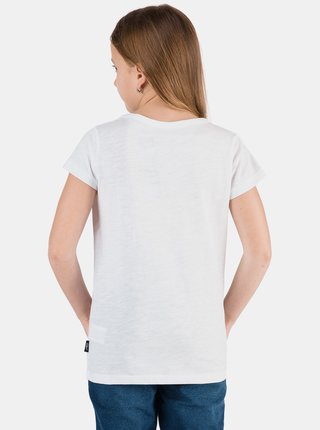Bílé holčičí tričko s potiskem SAM 73
