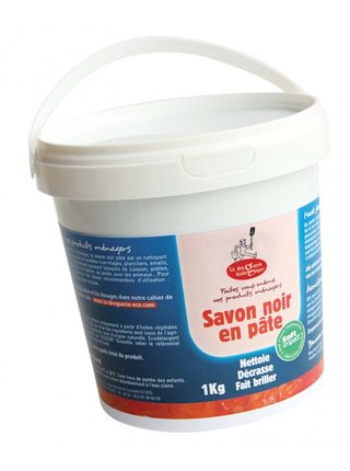 La Droguerie Ecologique by Ecodis Univerzální černé mýdlo BIO - pasta (1 kg)