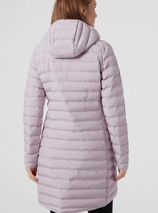 Svetloružový dámsky zimný prešívaný kabát HELLY HANSEN