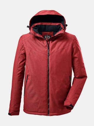 Červená pánská voděodolná zimní bunda killtec