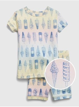 Barevné klučičí dětské pyžamo ombre ice cream GAP