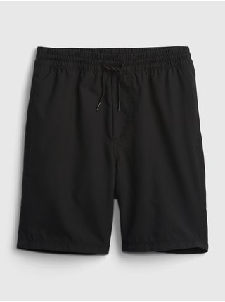 Černé klučičí dětské kraťasy liner shorts GAP