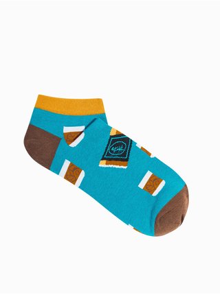 Pánské ponožky U172 - tyrkysová