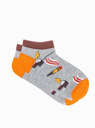 Pánské ponožky U174 - šedá