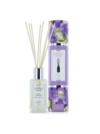 Difuzér THE SCENTED HOME - FREESIA & ORCHID (frézie a orchidej), 150 ml
