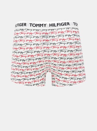 Bílé pánské vzorované boxerky Tommy Hilfiger 