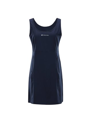 Dámské rychleschnoucí šaty ALPINE PRO ELANDA 4 modrá