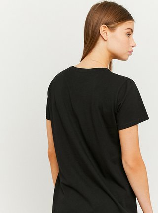 Čierne basic tričko TALLY WEiJL