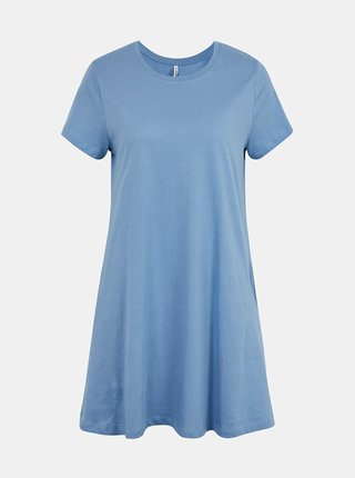Modré šaty s vreckami ONLY May