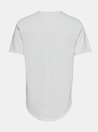 Bílé basic tričko ONLY & SONS Benne