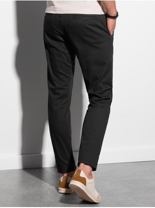 Černé pánské chino kalhoty P156